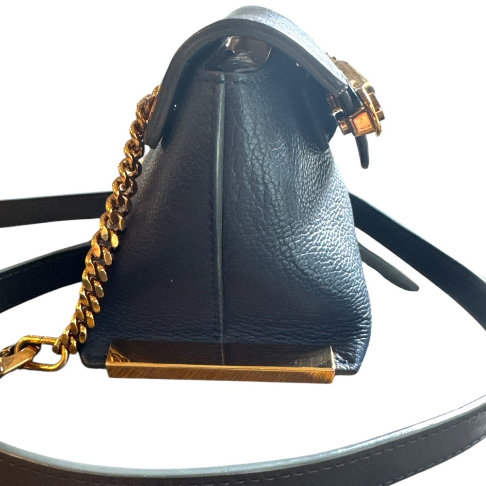 Chloe Clare Navy Mini Crossbody Bag - Picture 3 of 8